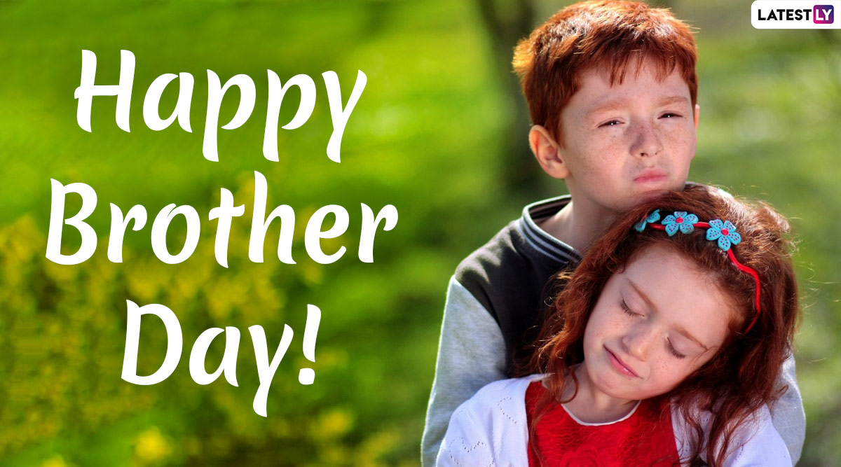 Happy Brother's Day 2020 Messages & HD Images: WhatsApp Stickers ...