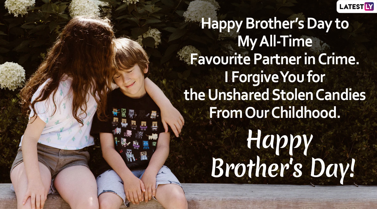 Happy Brother's Day 2020 Images in HD & Greetings for Free ...