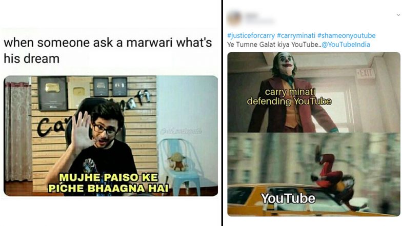 Carry Minati Funny Memes and Videos: Hilarious Jokes on 'YouTube Vs Tiktok' Battle Will Keep You Entertained This Weekend