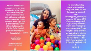 Chahatt Khanna Deactivates Instagram After Slamming Trolls Who Shamed Her For Being A Single Mother (View Post)