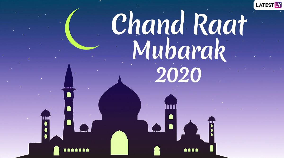 Chand Raat Mubarak 2020 Greetings in Urdu Eid al-Fitr 