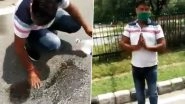 Chandigarh Biker Spits on Road, Traffic Cop Makes Him Clean it, Watch Video