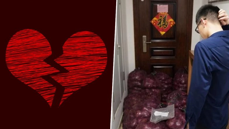 Chinese Valentine's Day Gift? Woman Sends 1000 Kgs Onions to Cheating Ex To Make Him Cry! (View Pic)