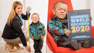 Guinness World Records Awards Colombian Man Edward ‘Niño’ Hernández ‘World’s Shortest Man’ Title For the Second Time (Watch Video)