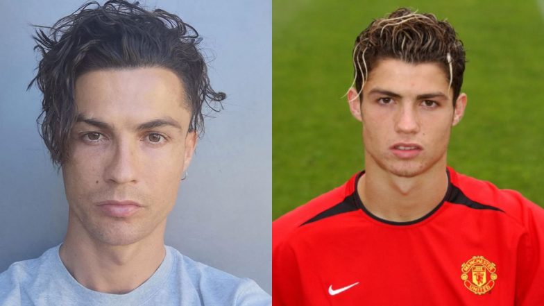 Cristiano Ronaldo’s New Wavy Hairdo Is a Throwback to His Younger Days at Manchester United (See Post)