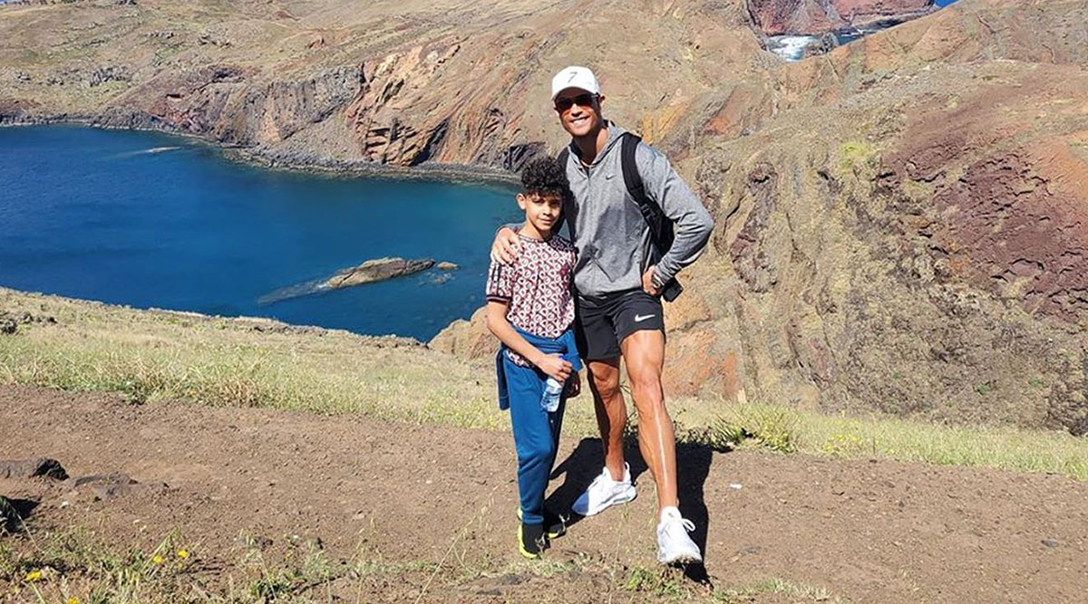 Cristiano Ronaldo Jr and Father CR7 Explore Beautiful Madeira Island