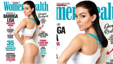 Cristiano Ronaldo’s Sexy Girlfriend Georgina Rodríguez Shows Off Toned Butt on Women’s Health Magazine Cover (View Pic)