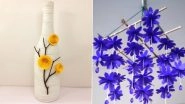DIY Home Decor Ideas: From Decorated Wine Bottles to Paper Wind Chimes, 5 Easy Ways to Brighten Your House And Make Good Use of Lockdown (Watch Videos)