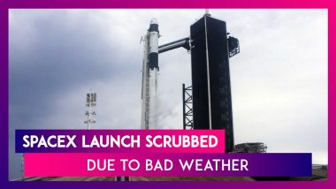 SpaceX’s Crew Dragon Launch With NASA Astronauts Scrubbed Due To Bad Weather, Next Chance On May 30