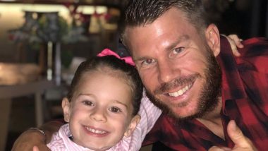David Warner Shares Old Photo of Daughter Ivy Mae, Says She Is Growing Up Very Fast