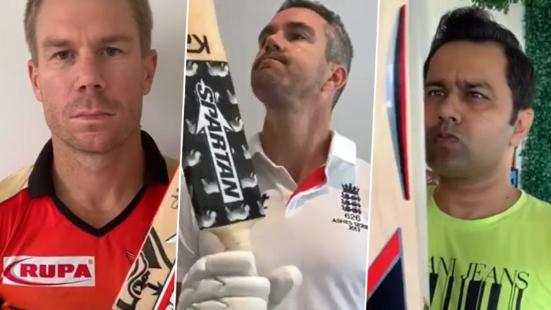 David Warner, Kevin Pietersen and Aakash Chopra Find ‘Magic Bat’ in This Funny Video