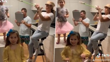 David Warner Has ‘Officially Lost It’ While Being in Isolation, Shares Hilarious TikTok Video With His Family