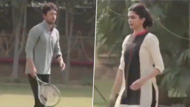 This Unseen Video of Deepika Padukone and Irrfan Khan Playing Tennis on the Sets of Piku Will Melt Your Heart