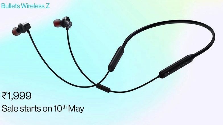 OnePlus Bullets Wireless Z Earphones First Sale on May 10 Via Amazon.in & OnePlus.in