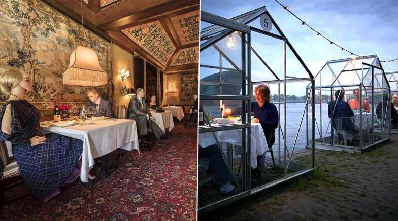 Mannequins to 'Quarantine Greenhouses', How Restaurants Are Changing Post Lockdown Restrictions 