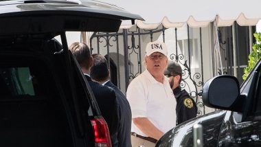 Donald Trump Seen Golfing at His Virginia Club Amid Coronavirus Pandemic (Watch Video)