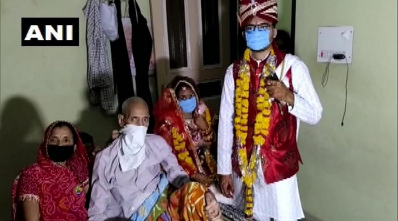 Madhya Pradesh Couple Ties Knot Amid Lockdown