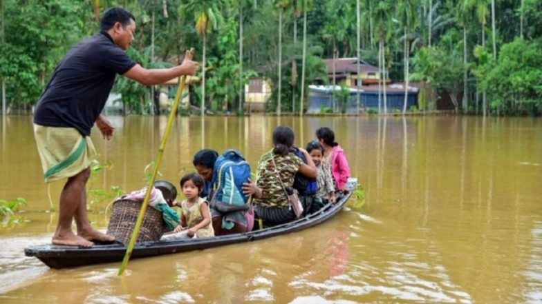 Assam Floods: 5 More Districts Submerged Affecting Over 1.95 Lakh People Amid Coronavirus Pandemic