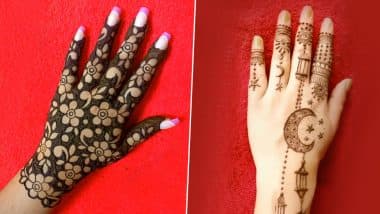 Easy Eid al-Fitr 2020 Mehendi Designs: Latest Henna Patterns You Can Apply at Home Following Simple Video Tutorials