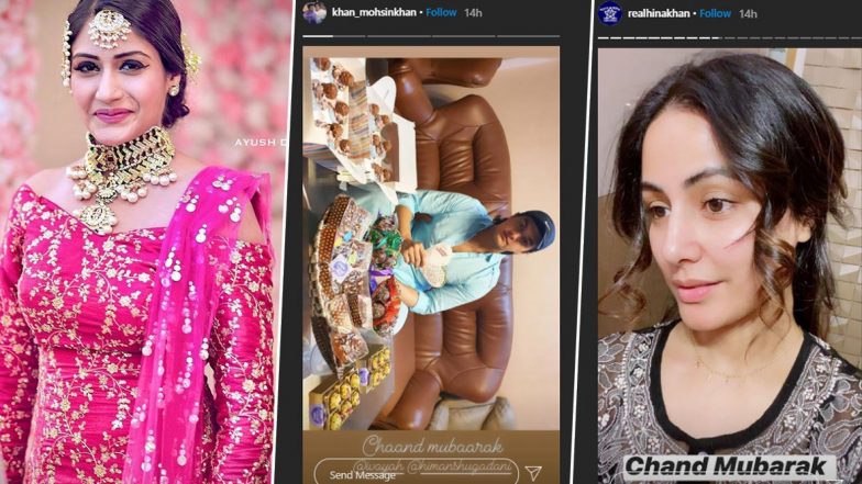 Eid al-Fitr Mubarak 2020: Asim Riaz, Hina Khan, Surbhi Chandna, Mohsin Khan and Other TV Stars Wish Fans On The Festive Occasion (View Pics)