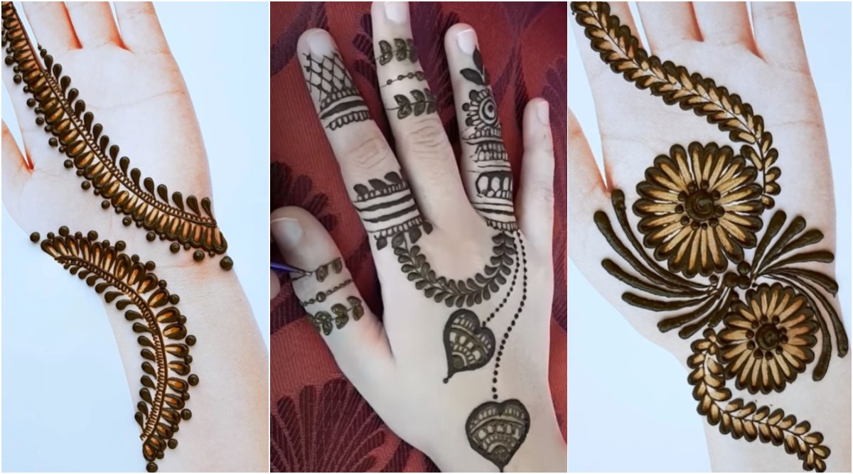 Simple Mehndi Designs For Eid al-Fitr 2020: Latest And Easy Henna ...