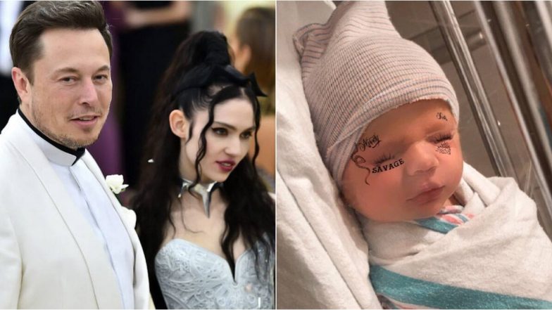 Elon Musk and Grimes Baby Boy’s Name Changed From X Æ A-12 to X Æ A-Xii Due to California Law