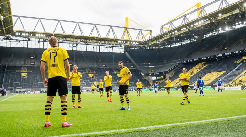 Borussia Dortmund 4–0 Schalke, Bundesliga 2019–20: Erling Haaland