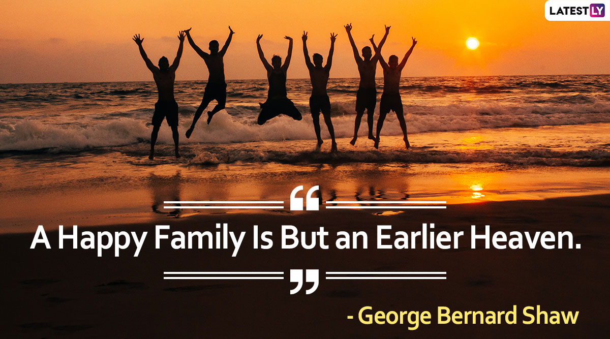 International Day of Families 2020 HD Images With Quotes: Thoughtful ...