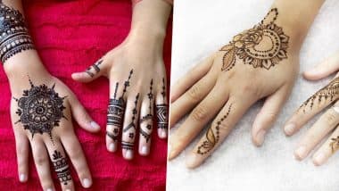 5 Minute Quick Finger Mehndi Designs For Eid Simple Arabic Henna Patterns To Make Eid Al Fitr Beautiful Watch Video Tutorials Latestly