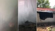 Fire Breaks Out at Army Canteen in Delhi Cantonment, 8 Fire Tenders Rush to The Spot