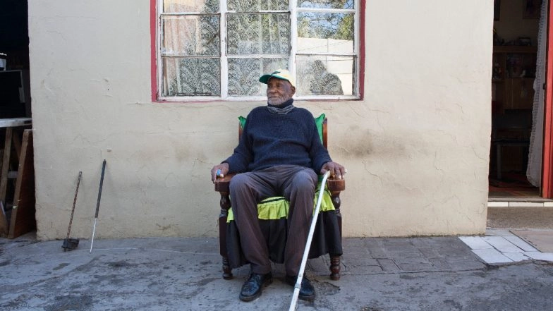 South African Fredie Blom, One of  World's Oldest Men And Spanish Flu Survivor, Celebrates His 116th Birthday