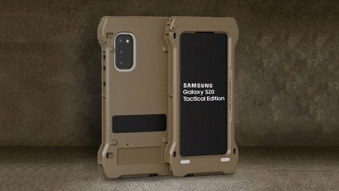 Samsung Galaxy S20 Tactical Edition With Snapdragon 865 SoC Launched for US Government