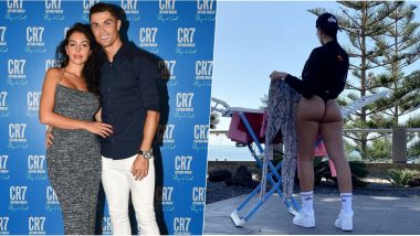 Georgina Rodríguez, Cristiano Ronaldo’s Hot Girlfriend Bares Her Butt in G-String, Captions The Photo ‘Cloths in the Air’