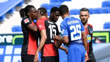 Bundesliga 2019-20: Hertha Berlin Defender Dedryck Boyata Denies Kissing Teammate Marko Grujic