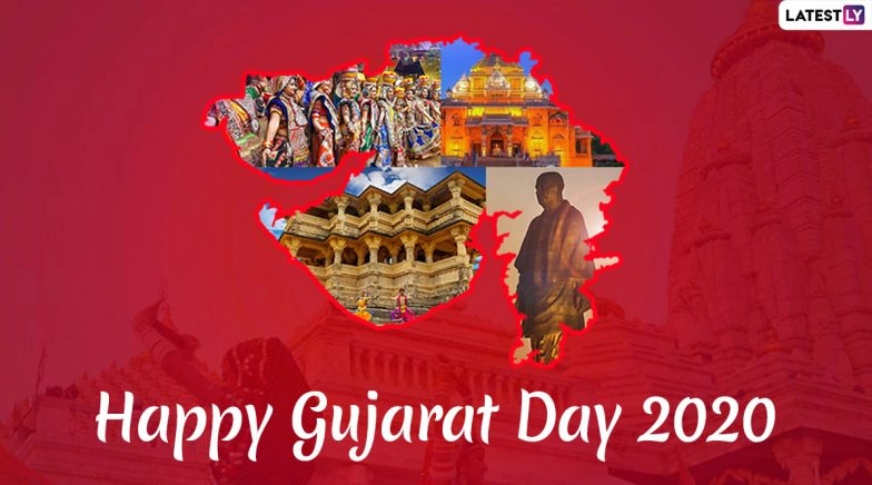 Happy Gujarat Day 2020 Greetings & HD Images: WhatsApp Stickers, Messages, Facebook Quotes