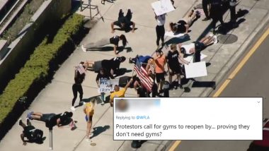 Gym Protest in Florida Sees People Doing Push-Ups on Road, Netizens Laugh  At The Covidiots With Funny Reactions After Video Goes Viral | 👍 LatestLY