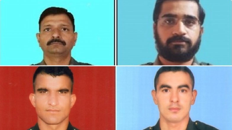 Colonel Ashutosh Sharma, Major Anuj Sood, Naik Rajesh Kumar and Lance Naik Dinesh Singh: India Mourns Demise of Handwara Martyrs