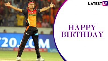 Siddarth Kaul Birthday Special: 4/29 vs Rising Pune Supergiant and Other Brilliant Performances by the Sunrisers Hyderabad Pacer