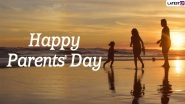 Happy Parents&rsquo; Day 2020 Greetings & HD Images: Celebrate Global Day of Parents With WhatsApp Stickers, Quotes, Facebook Messages, SMS and Wishes