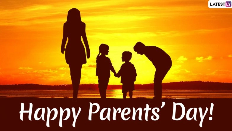 Happy Parents' Day 2020 Greetings: WhatsApp Stickers, GIF Images, Family Quotes and Messages to Send on Global Day of Parents