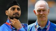 Harbhajan Singh Takes a Dig at Greg Chappell After his Comments on MS Dhoni, Says &lsquo;Coach Was Hitting Everyone out the Park&rsquo;