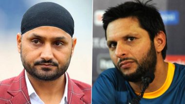 Harbhajan Singh Condemns Shahid Afridi’s Controversial Kashmir Remarks, Says Has Severed All Ties With Former Pakistan Captain