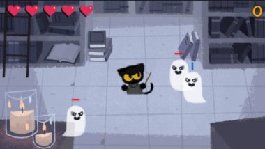 How to Play Magic Cat Academy in Popular Google Doodle Games Series? Enjoy This Past Halloween Doodle Game in the Comfort of Your Home