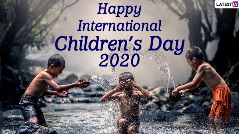 International Children’s Day 2020 Images & HD Wallpapers For Free Download Online: Wish on International Day for Protection of Children With WhatsApp Stickers and GIF Greetings