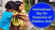 International Day for Protection of Children 2020 Date and Significance: Know About The Day That Raises Awareness on Children&rsquo;s Rights