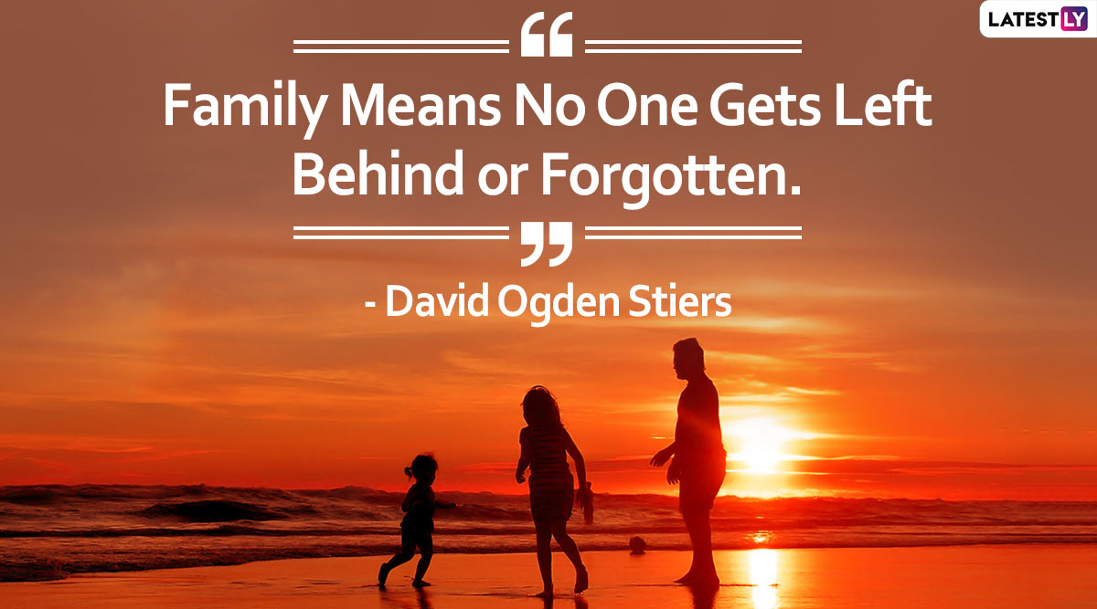 International Day of Families 2020 HD Images With Quotes: Thoughtful ...