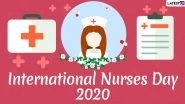 International Nurses Day 2020 Greetings: WhatsApp Stickers, Facebook GIFs, HD Images, SMS And Messages to Share Thanking Medical Staff