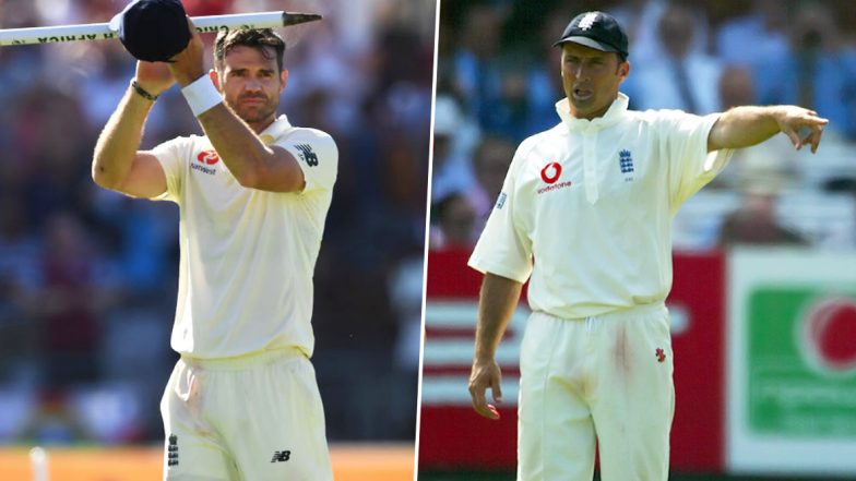 James Anderson Takes a Sarcastic Dig at Former England Captain Nasser Hussain for Dropping Graeme Smith’s Catch