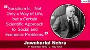 Pandit Jawaharlal Nehru Jayanti 2020: Quotes to Share of India's First PM on His 131st Birth Anniversary