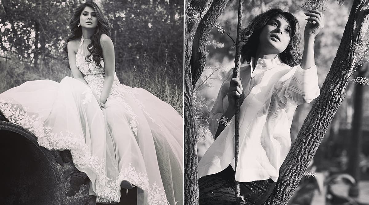 Jennifer Winget Raises Temperatures In This Monochrome Throwback Photoshoot